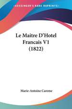 Le Maitre D'Hotel Francais V1 (1822)