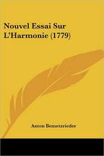 Nouvel Essai Sur L'Harmonie (1779)