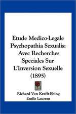 Etude Medico-Legale Psychopathia Sexualis