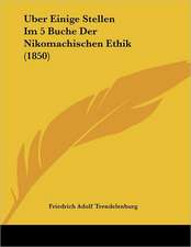 Uber Einige Stellen Im 5 Buche Der Nikomachischen Ethik (1850)