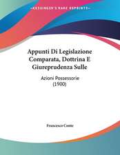 Appunti Di Legislazione Comparata, Dottrina E Giureprudenza Sulle