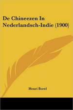 De Chineezen In Nederlandsch-Indie (1900)