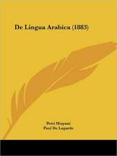 De Lingua Arabica (1883)