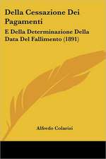 Della Cessazione Dei Pagamenti