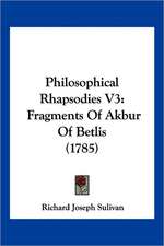 Philosophical Rhapsodies V3