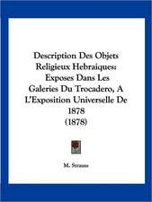 Description Des Objets Religieux Hebraiques