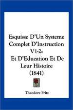 Esquisse D'Un Systeme Complet D'Instruction V1-2