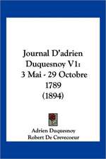 Journal D'adrien Duquesnoy V1