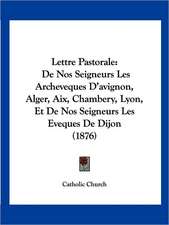 Lettre Pastorale