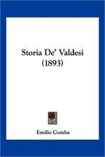 Storia De' Valdesi (1893)