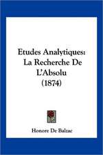 Etudes Analytiques