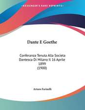 Dante E Goethe