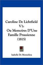 Caroline De Lichtfield V1