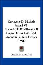 Carteggio Di Michele Amari V2