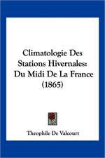 Climatologie Des Stations Hivernales