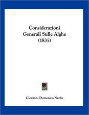 Considerazioni Generali Sulle Alghe (1835)