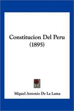 Constitucion Del Peru (1895)