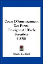 Cours D'Amenagement Des Forets