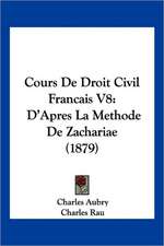 Cours De Droit Civil Francais V8