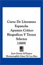 Curso De Literatura Espanola