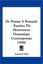 De Dumas A Rostand