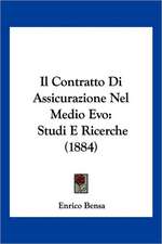 Il Contratto Di Assicurazione Nel Medio Evo