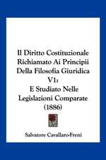 Il Diritto Costituzionale Richiamato Ai Principii Della Filosofia Giuridica V1