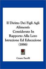 Il Diritto Dei Figli Agli Alimenti