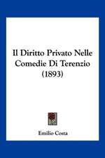 Il Diritto Privato Nelle Comedie Di Terenzio (1893)