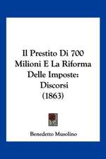 Il Prestito Di 700 Milioni E La Riforma Delle Imposte