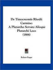 De Timocreontis Rhodii Carmine