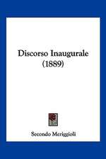 Discorso Inaugurale (1889)