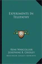 Experiments in Telepathy