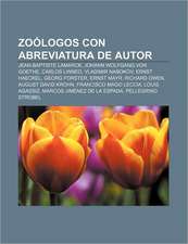 Zoólogos con abreviatura de autor