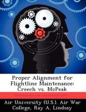 Proper Alignment for Flightline Maintenance