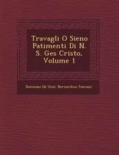 Travagli O Sieno Patimenti Di N. S. Ges� Cristo, Volume 1