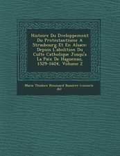 Histoire Du D Veloppement Du Protestantisme a Strasbourg Et En Alsace: Depuis L'Abolition Du Culte Catholique Jusqu'a La Paix de Haguenau, 1529-1604,