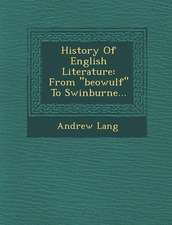 History Of English Literature