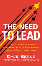 The Need to Lead