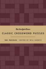 The New York Times Classic Crossword Puzzles (Cranberry and Gold)