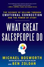 What Great Salespeople Do (Pb)