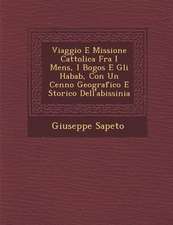 Viaggio E Missione Cattolica Fra I Mens�, I Bogos E Gli Habab, Con Un Cenno Geografico E Storico Dell'abissinia