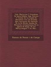 Vida, Martyrios y Grandezas de Santa Eulalia, Hija, Patrona y Tutelar de La Ciudad de Barcelona: Con Las Pruebas Que Convencen Ser Distinta de La de M