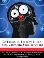 Diffusion in Ternary Silver-Zinc-Cadmium Solid Solutions