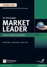 Market Leader Extra Pre-Intermediate Coursebook with DVD-ROM and MyEnglishLab Pack