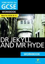 Dr Jekyll and Mr Hyde York Notes GCSE English Literature Workbook - for 2025, 2026 exams