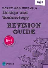 Pearson REVISE AQA GCSE Design and Technology Revision Guide incl. online revision - for 2026, 2027 exams