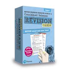 Pearson REVISE Edexcel GCSE Combined Science (Higher): Revision Cards incl. online revision and quizzes - for 2025 and 2026 exams