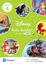 Level 4: Disney Kids Readers Workbook with eBook and Online Resources