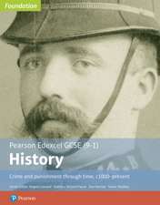 Tomlin, D: Edexcel GCSE (9-1) History Foundation Crime and p